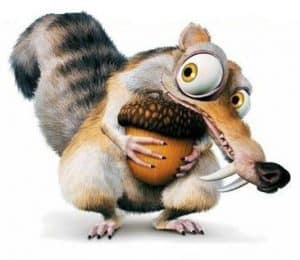 Ice Age Squirrel