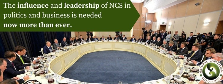 Now more than ever the leadership and influence of NCS is needed in politics and business